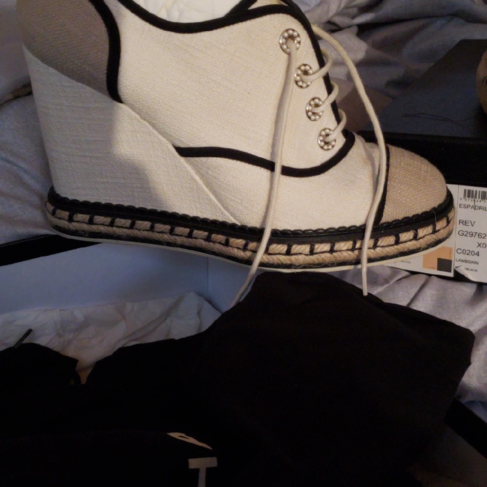 Casual wedge by Chanel
